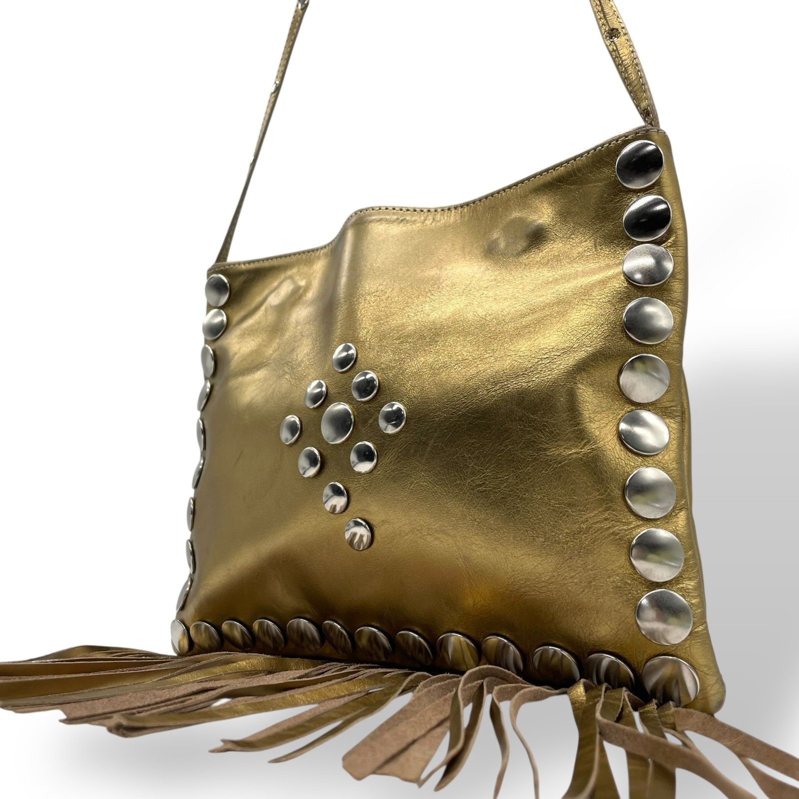 【美品】ソニアリキエル スタッズバッグ 美品 SONIA RYKIEL ソニアリキエル ショルダーバッグ スタッズ