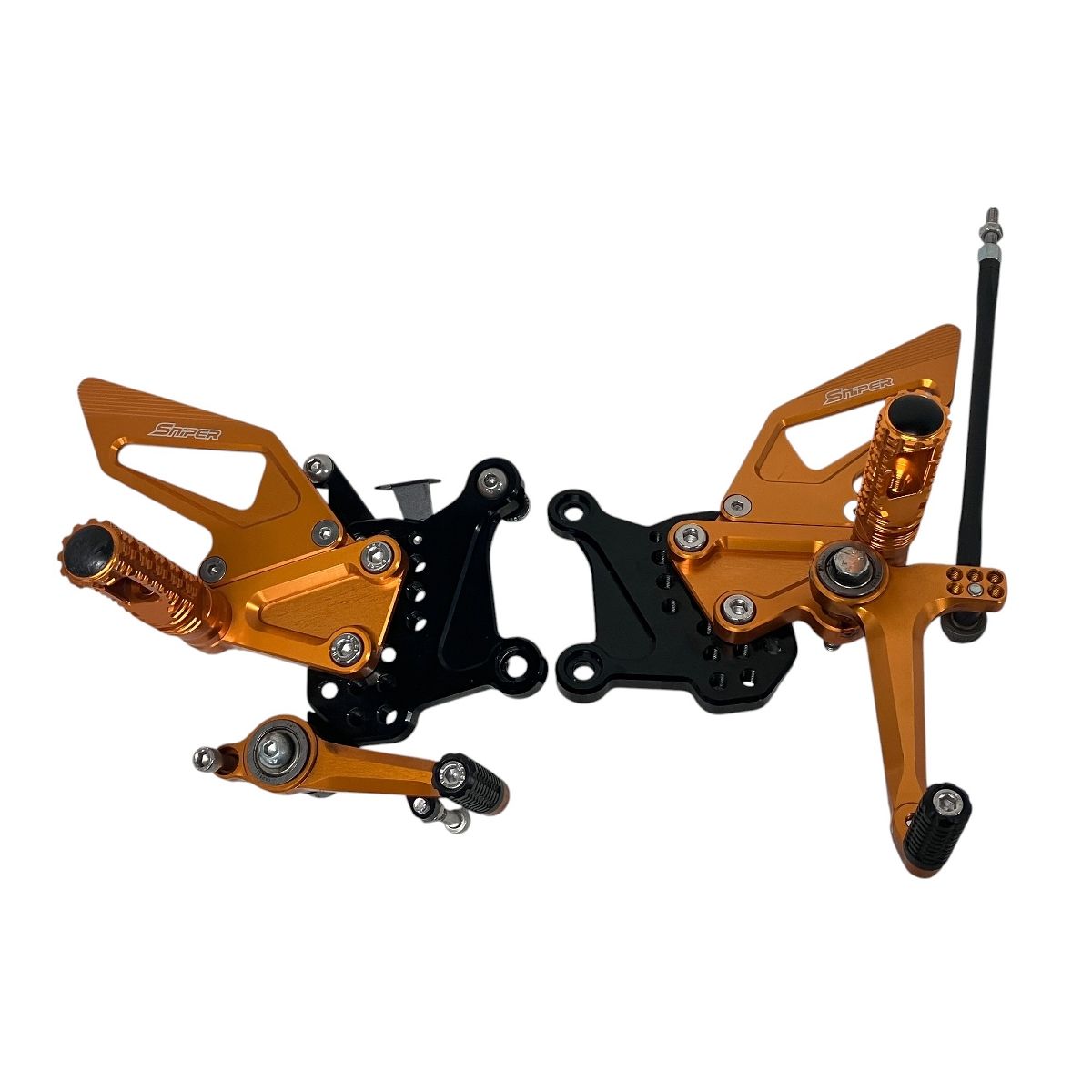SNIPER バックステップ ZX-25R用 金 バイク用品 ジャンク F9945988