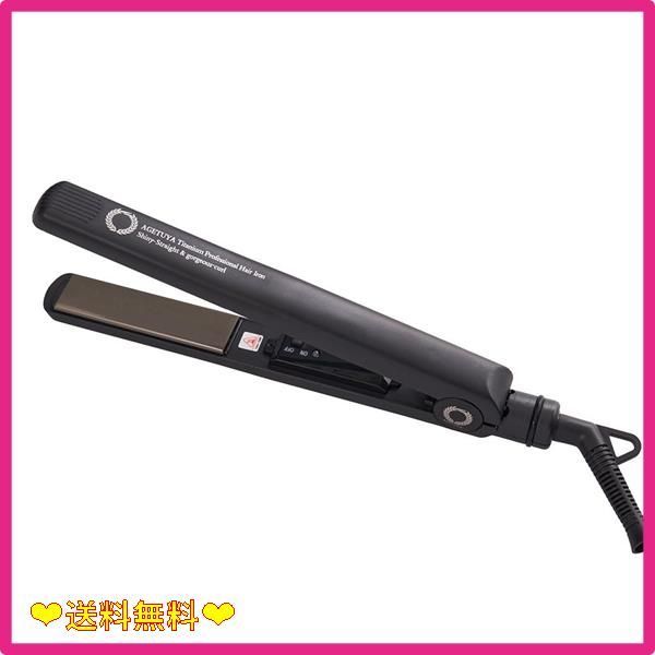 スタッフおすすめ アゲツヤ チタニウムプレート プロフェッショナルヘアアイロン 220 43203-30746 (海外非対応)