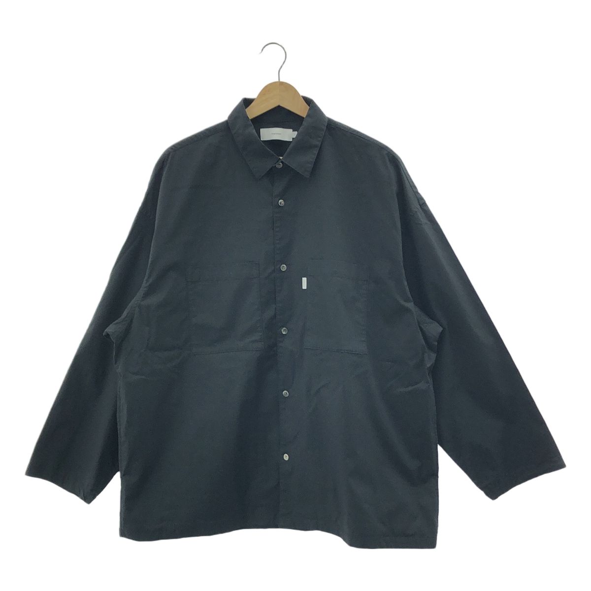 Graphpaper | グラフペーパー | 2025SS | Oversized Box Shirt オーバーサイズ ボックス シャツ | F | ネイビー | メンズ