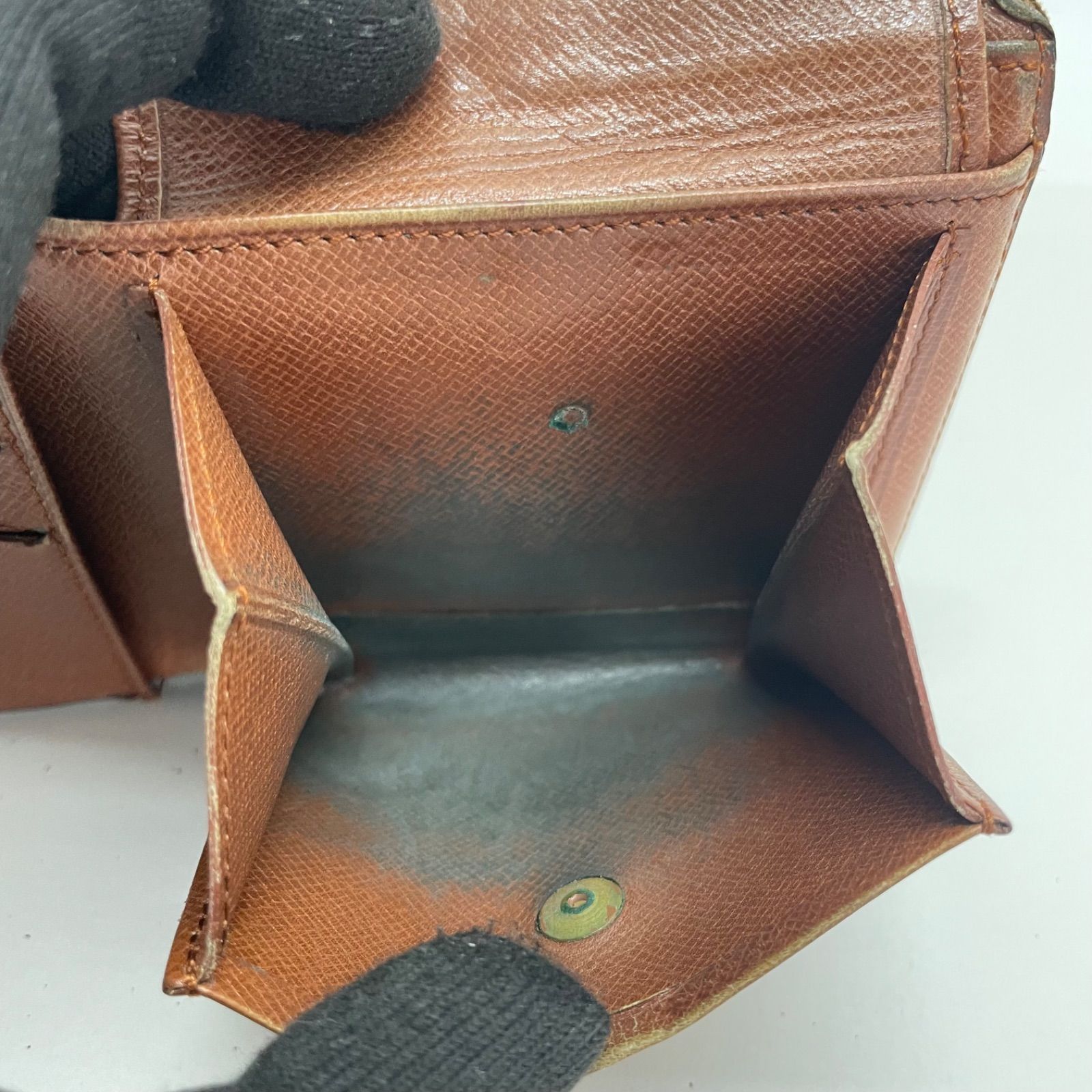 Louis Vuitton 二つ折り財布 ブラウン ルイ・ヴィトン(LOUIS VUITTON