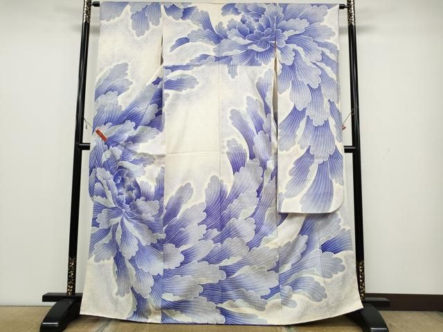 平和屋着物○名門 藤娘きぬたや・総絞り 豪華振袖 花唐草