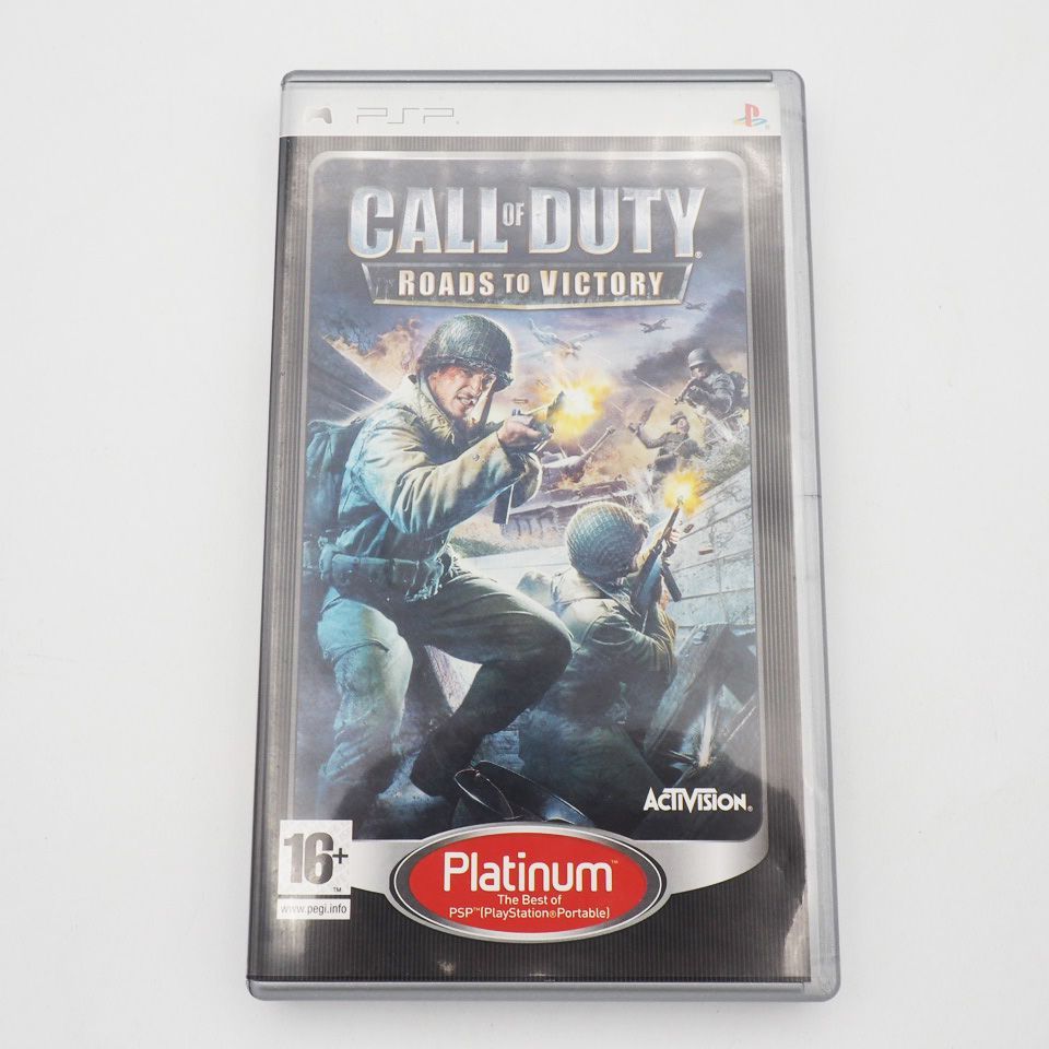 CALL of DUTY ROADS TO VICTORY PSP ゲームソフト 北米版 コールオブ