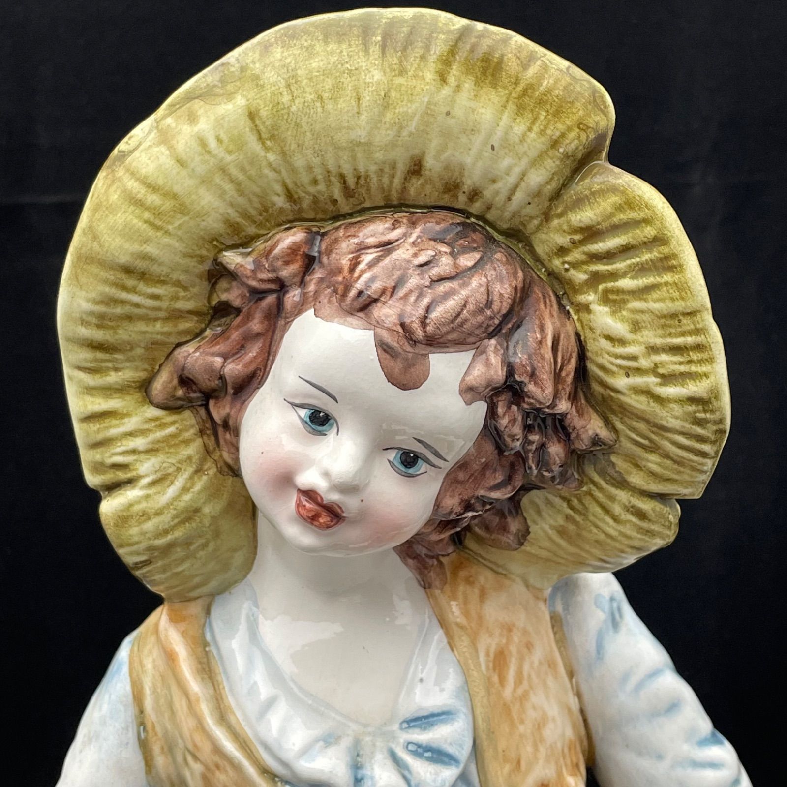 イタリア カポディモンテ フィギュリン 陶器人形 美術品 - メルカリ