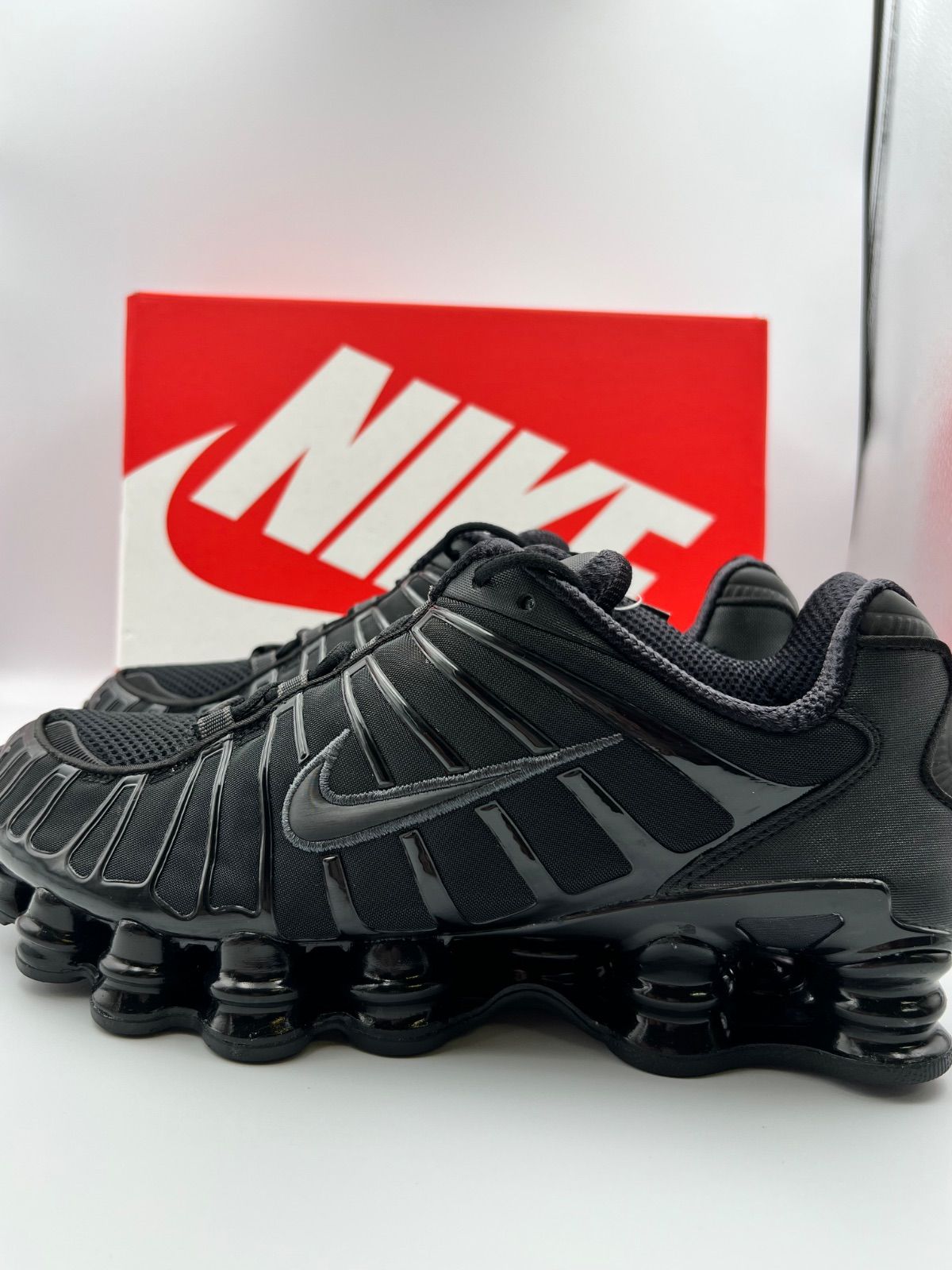 Nike SHOX TL ブラック オレンジ　27cm 新品未使用 NIKE SHOX TL ブラック シルバー オレンジ 27.0cm