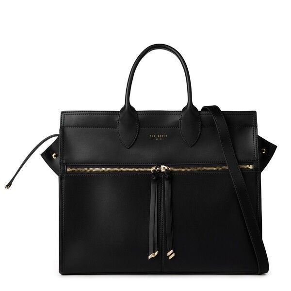 【送料無料】 テッドベーカー レディース ハンドバッグ バッグ Rachhel Zip Detail Tote Bag Black