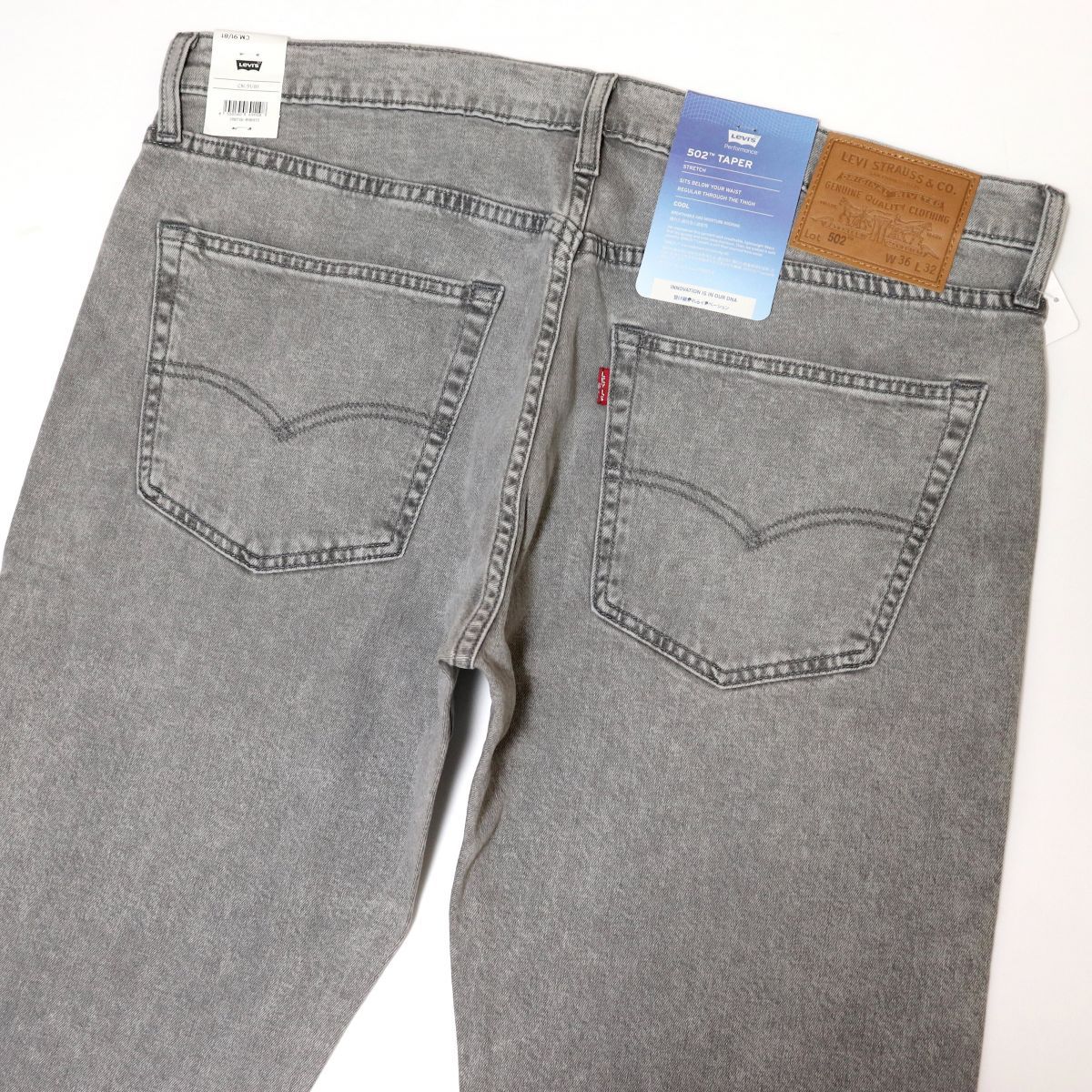 リーバイス 502 COOL クール 涼しいパンツ デニム テーパード ストレッチ 速乾 春夏用 (29507) メンズファッション ブランド