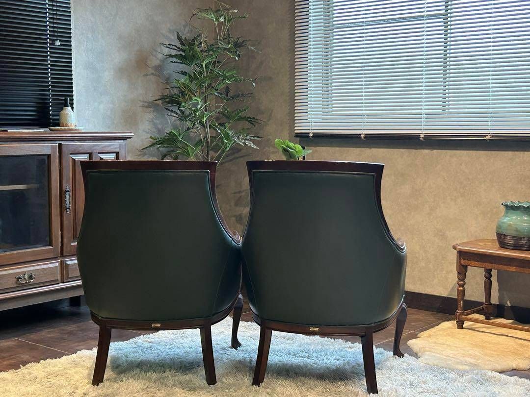 マルニ木工 アンティーク ビンテージ クラシック ブリティッシュ 1Pソファ