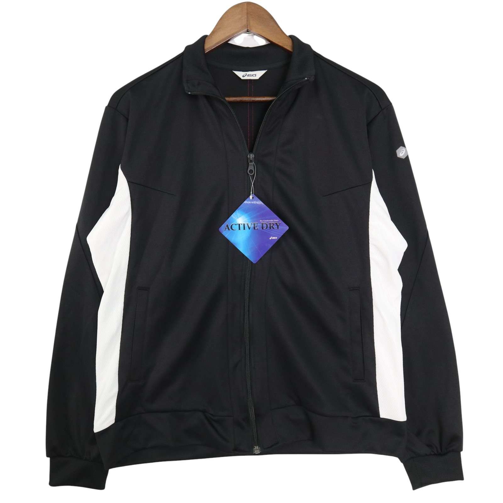 未使用品☆ asics アシックス 通年 ACTIVE DRY ジップ トラック 