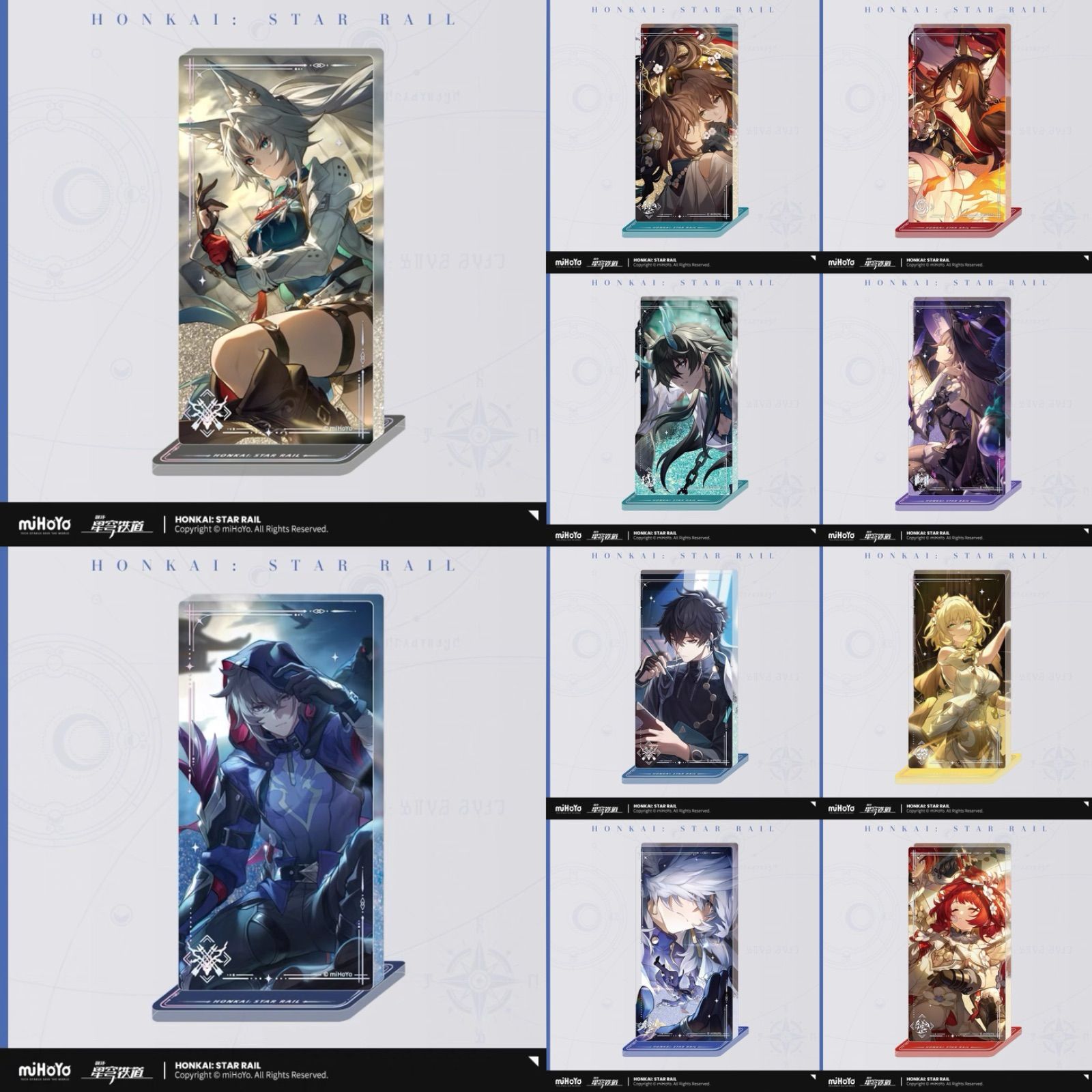 崩壊スターレイル 韓国 アグライア マグネット アクリルスタンド HSR 35pt】崩壊：スターレイル 迎新春 アクリルスタンド Vol.2