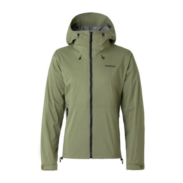 シマノ RA-01JV レインギアジャケット01 L レッド | 釣具 釣り