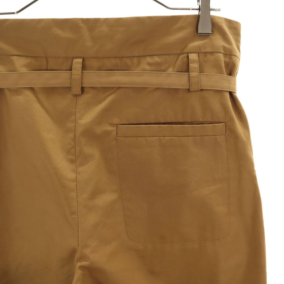 MARNI マルニ イタリア製 ハイウエスト ワイドパンツ 40 キャメル