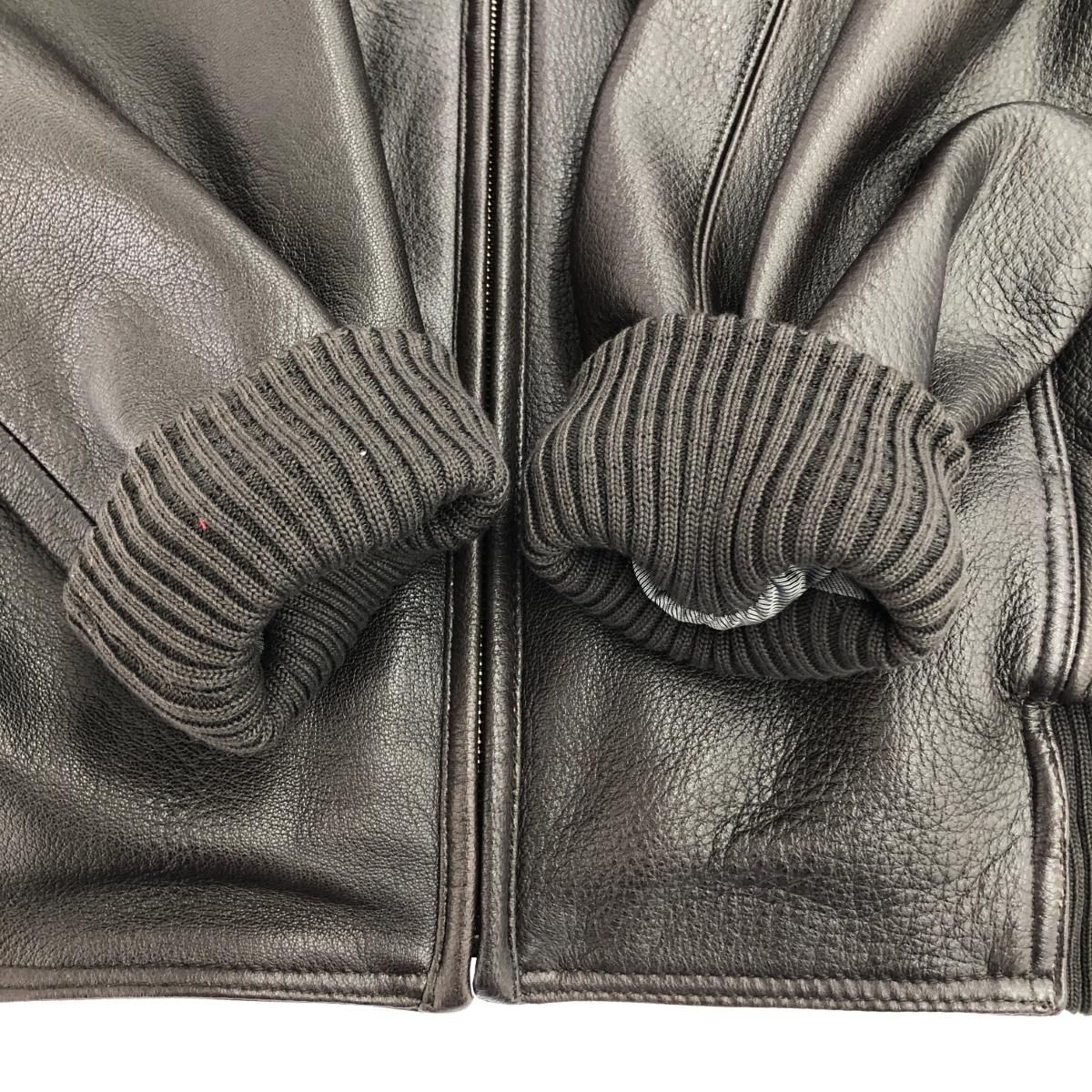 pelle pelle ペレペレ レザージャケット 40 ブラウン メンズ