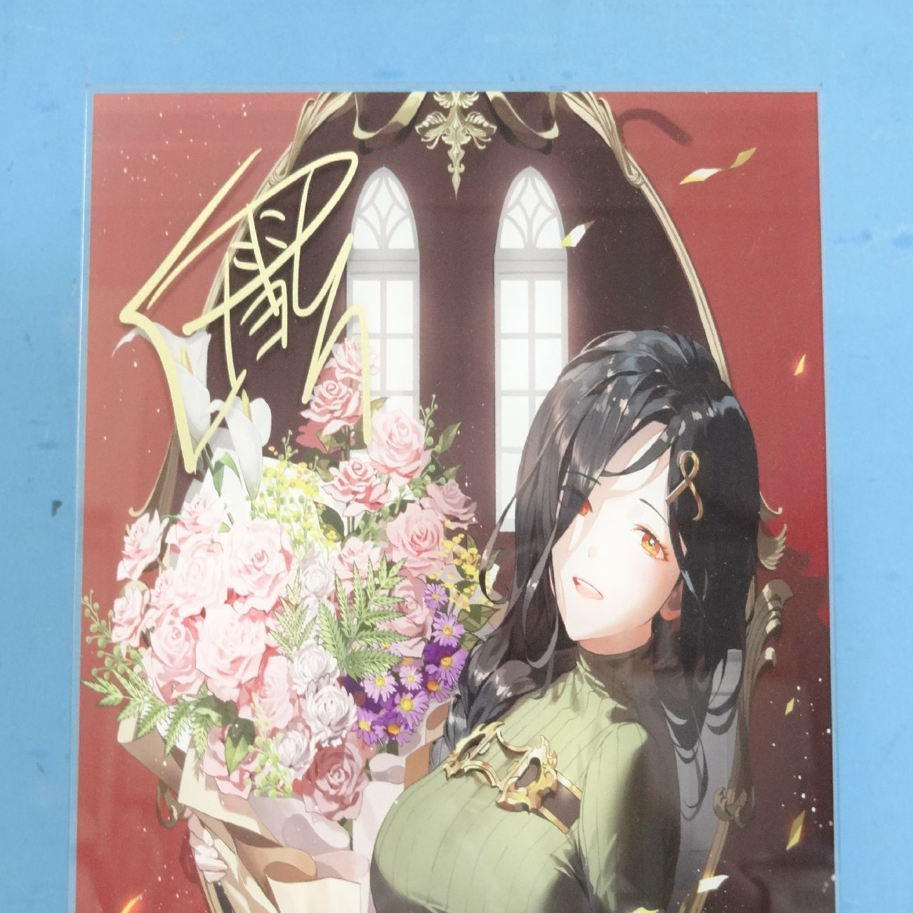 にじさんじ 白雪巴 誕生日 2021 直筆複製サイン入り アクリルパネル