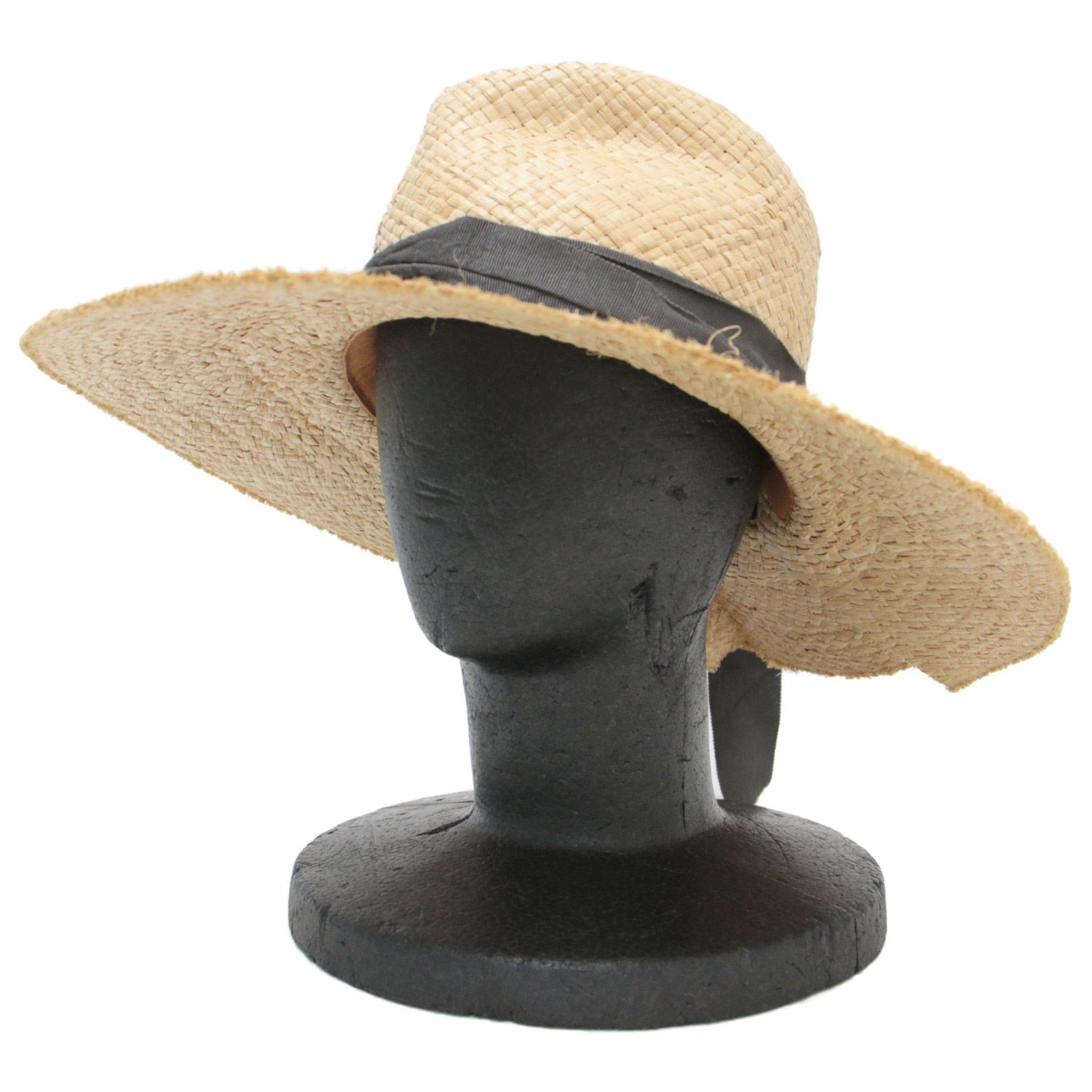 新品】LOLA HATS (ローラハット)帽子、ラフィアハット、中折れ帽-