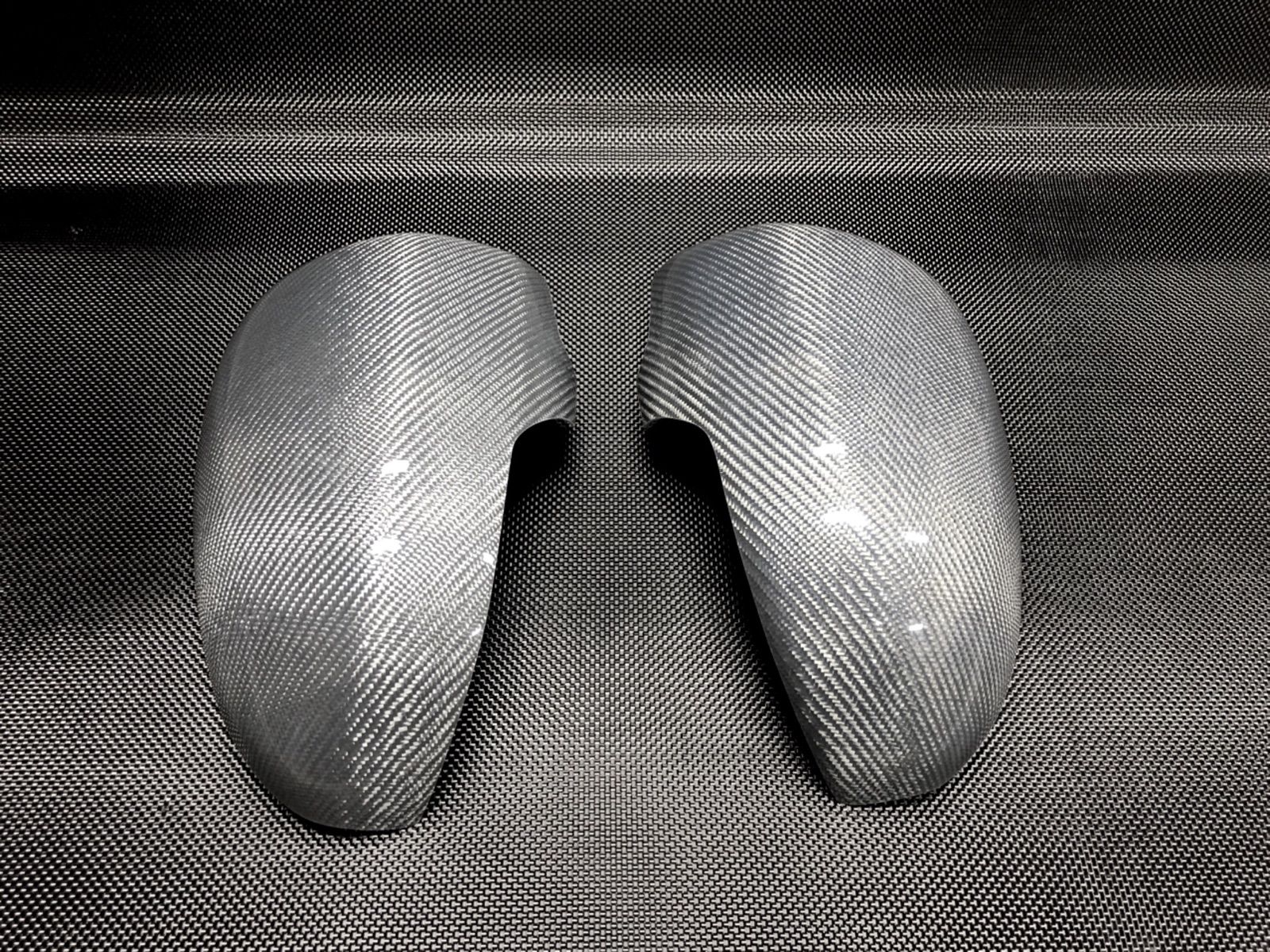 30系 プリウス【リアルカーボン／綾織りシルバー】ピラーガーニッシュ