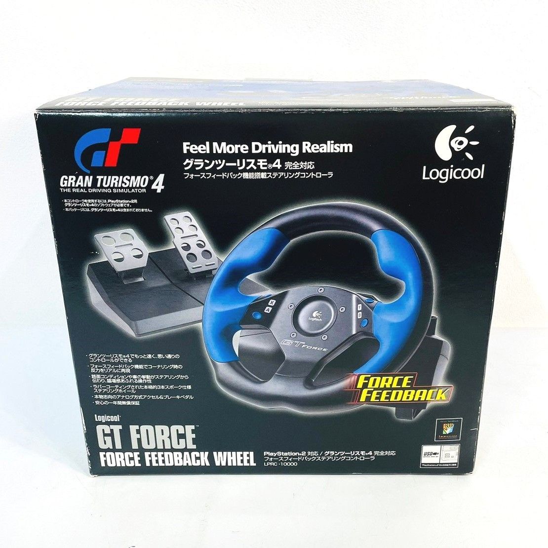 ☆新品未使用☆ Logcool GT FORCE グランツーリスモ4 フォース