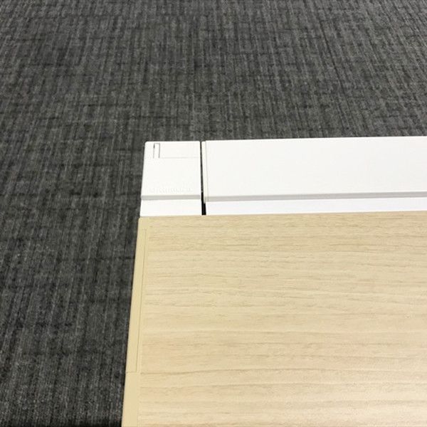 安心で買い物ください。 平デスク アドバンス 引出し無 オフィスデスク W1600 オカムラ ネオウッドライト