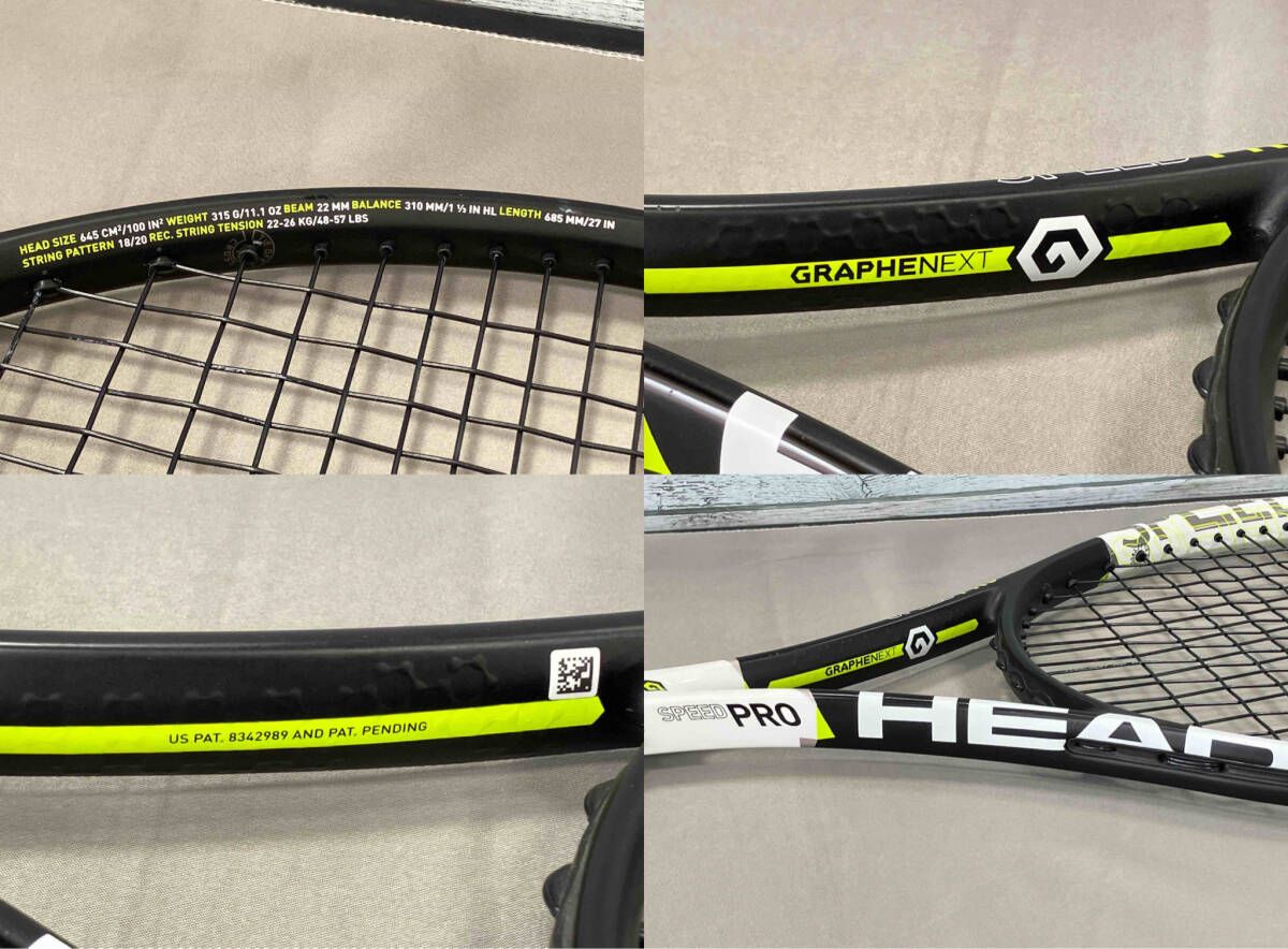 HEAD GRAPHENE XT SPEED PRO テニスラケット ヘッド - メルカリ