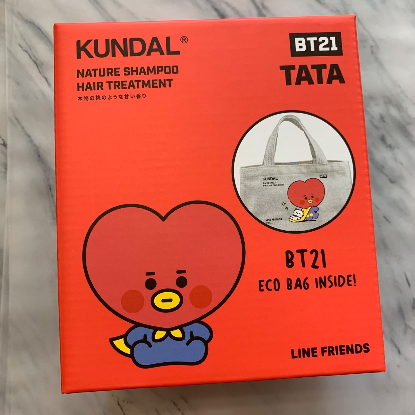 KUNDAL BT21 TATA エコバッグ付き - シャンプー