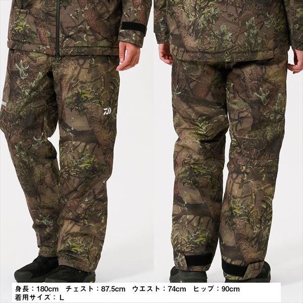  ダイワ 防寒服アウター DW 1725 P GORE TEX エクストラロフトウィンターパンツ ブラック M ウェア フィッシング