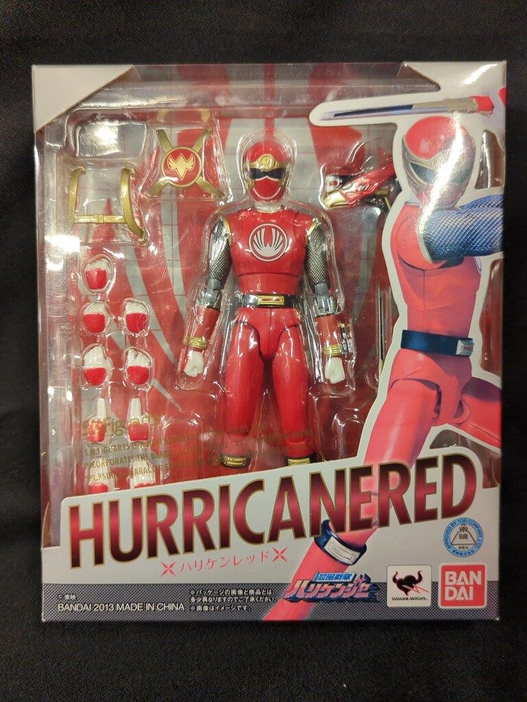 バンダイ S.H.Figuarts 忍風戦隊ハリケンジャー ハリケンレッド