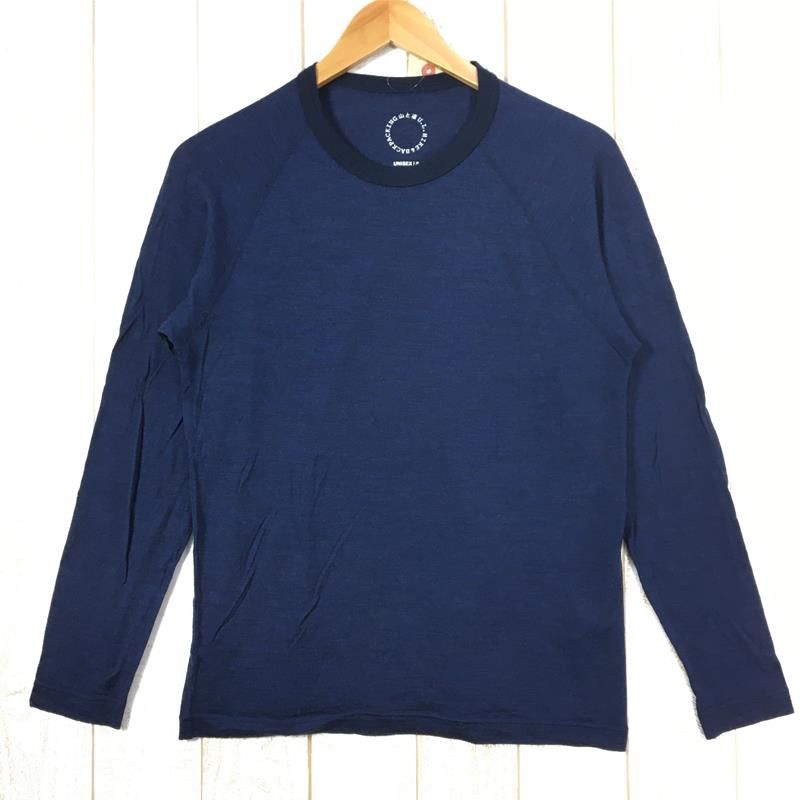UNISEX S 山と道 100% メリノ ライト ロングスリーブ 100% Merino Light Long Sleeve メリノウール Tシャ 山と道 / 100% MERINO LIGHT LONGSLEEVE（UNISEX） | st. valley