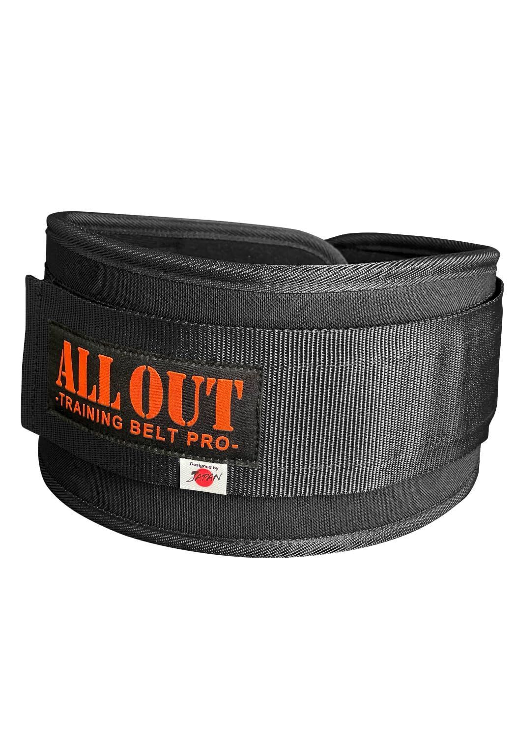 ALL OUT パワーリフティングベルト ブラック Amazon | ALL OUT トレーニングベルト パワーベルト