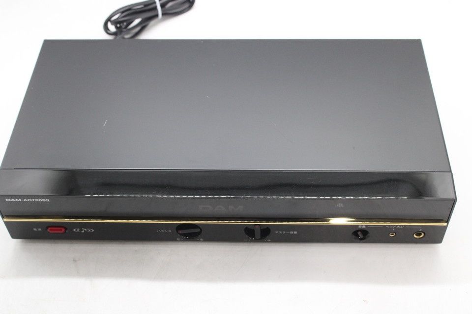 ジャンク 第一興商 パワーアンプ DAM-AD7000Ⅱ カラオケ DAM