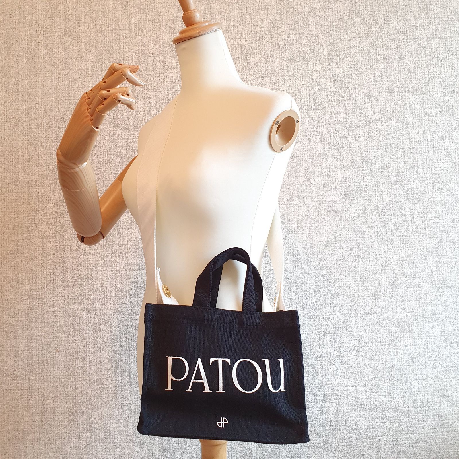 新品・未使用】PATOU オーガニックコットンスモールキャンバストート