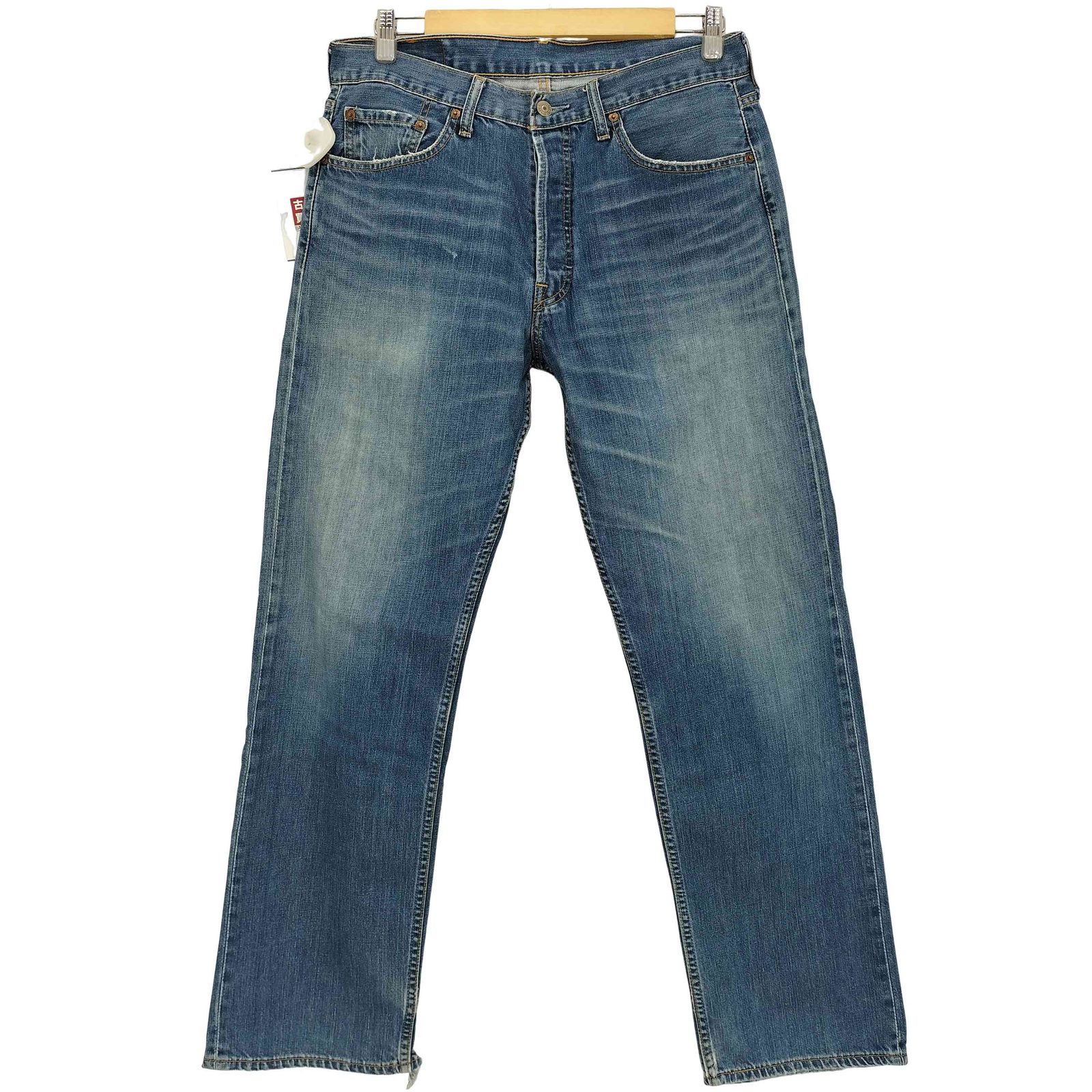 501タテ落ち　ひざにダメージあり　フィリピン製　2003年4月製　W34L32 501タテ落ち ひざにダメージあり フィリピン製 2003年4月製 W34L32