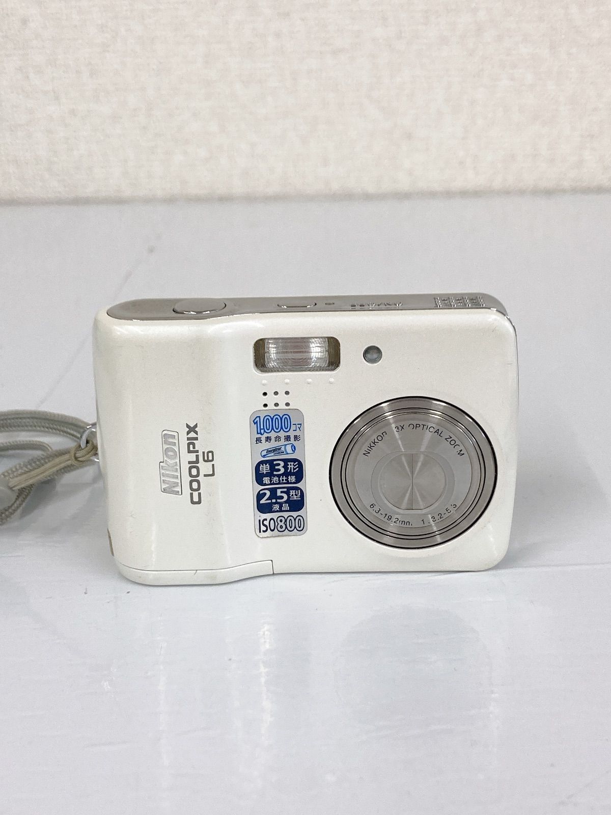 ジャンク品】Nikon COOLPIX L6 コンパクトデジタルカメラ