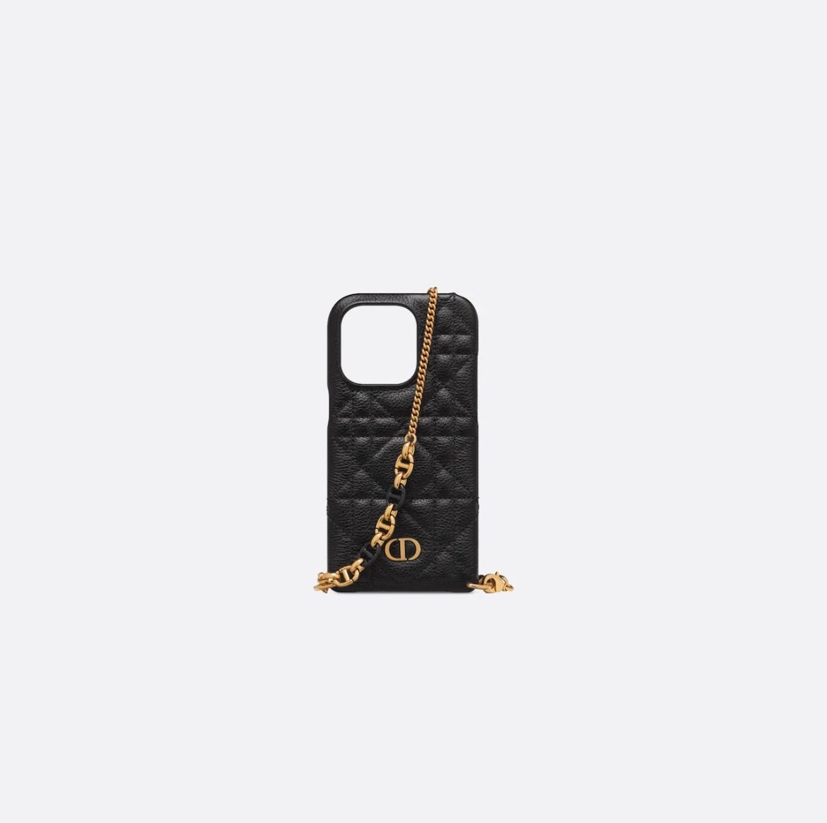 新品 Christian Dior ディオール DIOR CARO IPHONE 14 PROケース チェーン付き ブラック - メルカリ