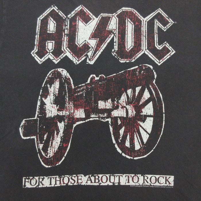 XL/古着 半袖 ビンテージ ロック バンド Tシャツ メンズ 00s AC/DC コットン クルーネック 黒 ブラック 24apr25 中古 -  メルカリ