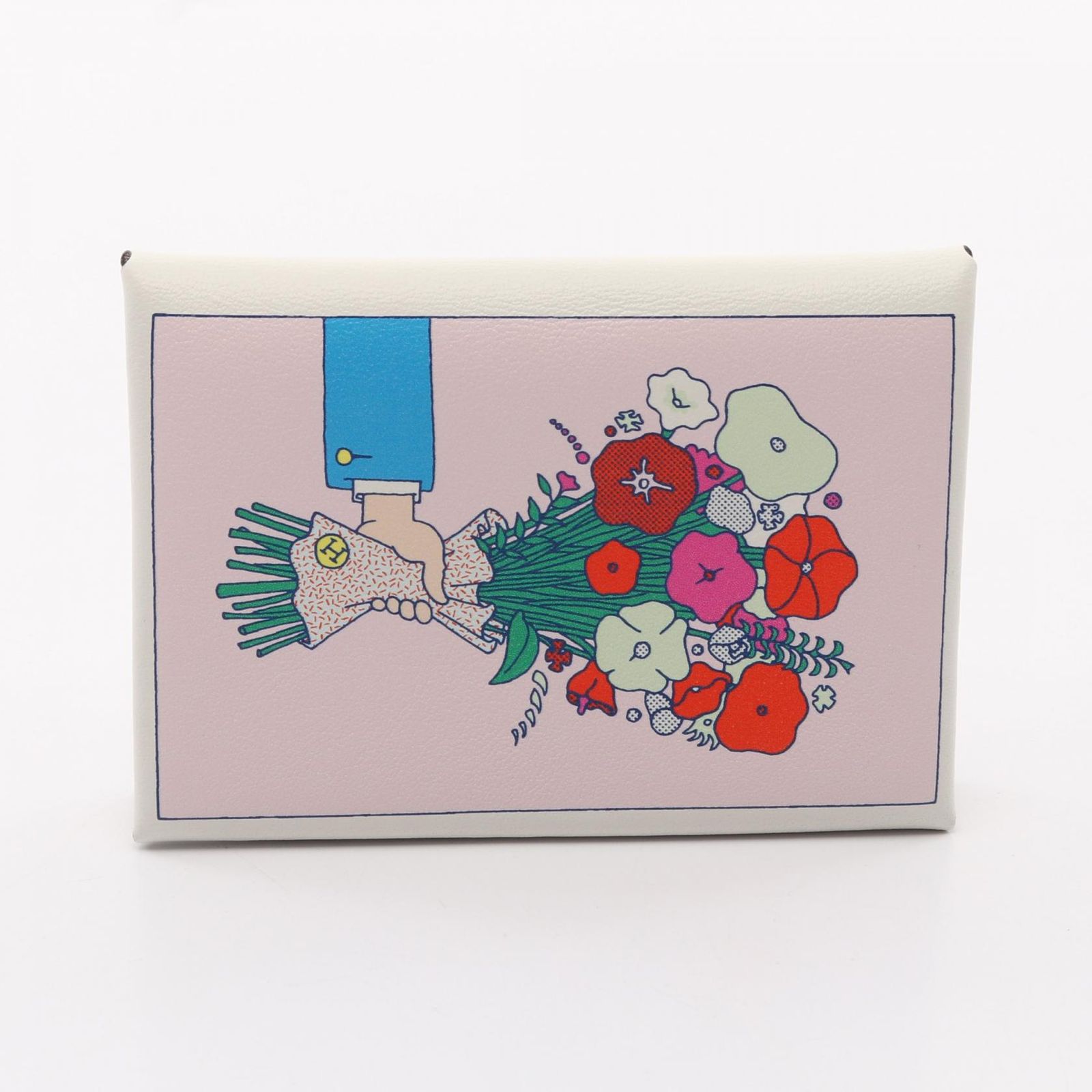 HERMES エルメス カルヴィデュオ マッシュルーム コインケース