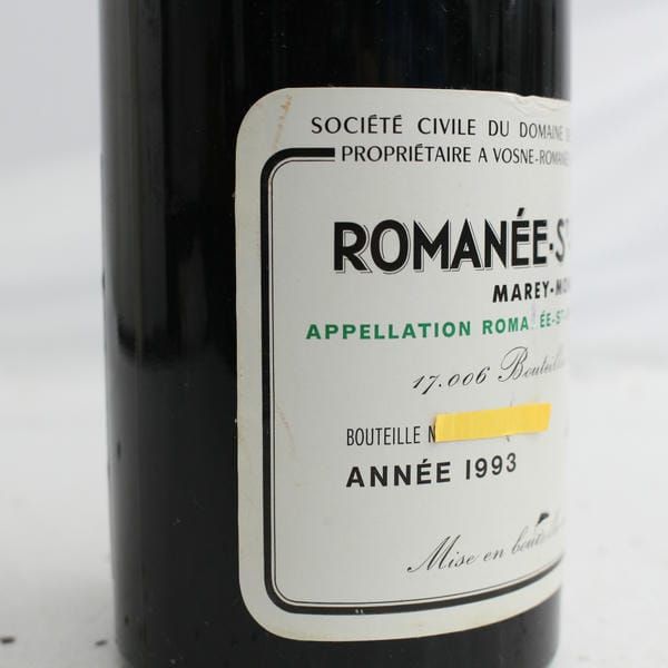 DRC ROMANEE-SAINT-VIVANT（ロマネサンヴィヴァン）1993 DRC ROMANEE