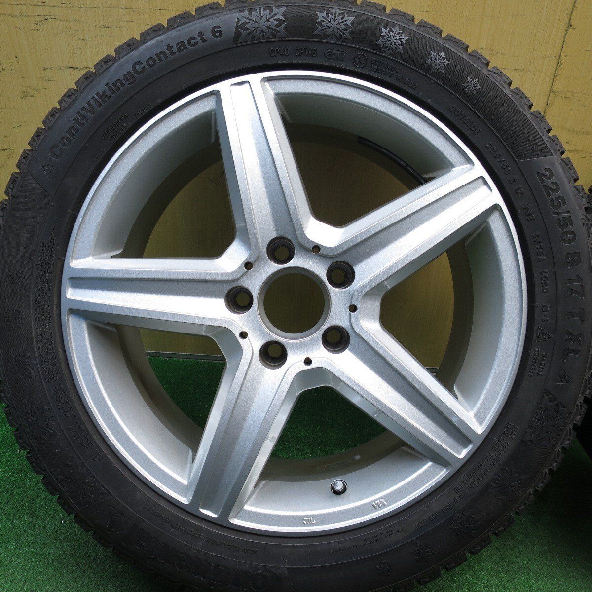コンチネンタル バイキングコンタクト6 225/50R17 タイヤホイールセット ContiVikingContact 225/50R17 コンチネンタル コンチバイキング