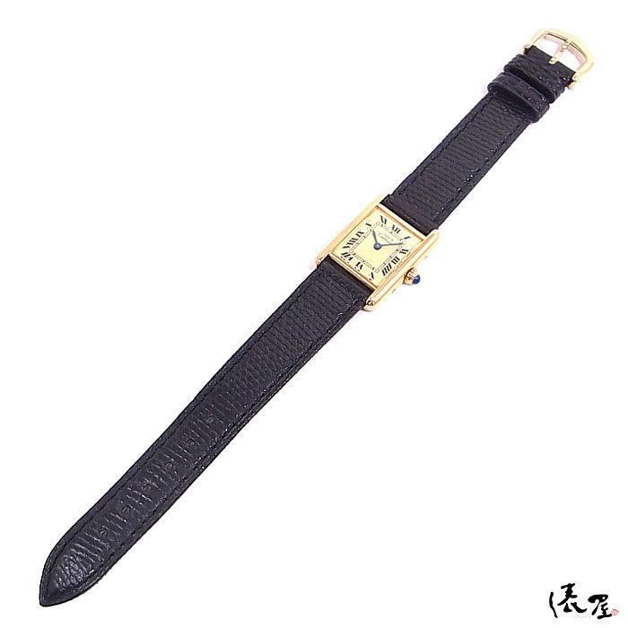 国際保証書】カルティエ マストタンク SM QZ レディース ヴィンテージ  