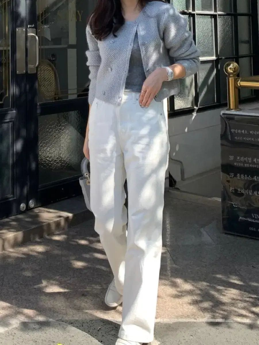 Wear weather リンディ ラメ ニット カーディガン ブラック