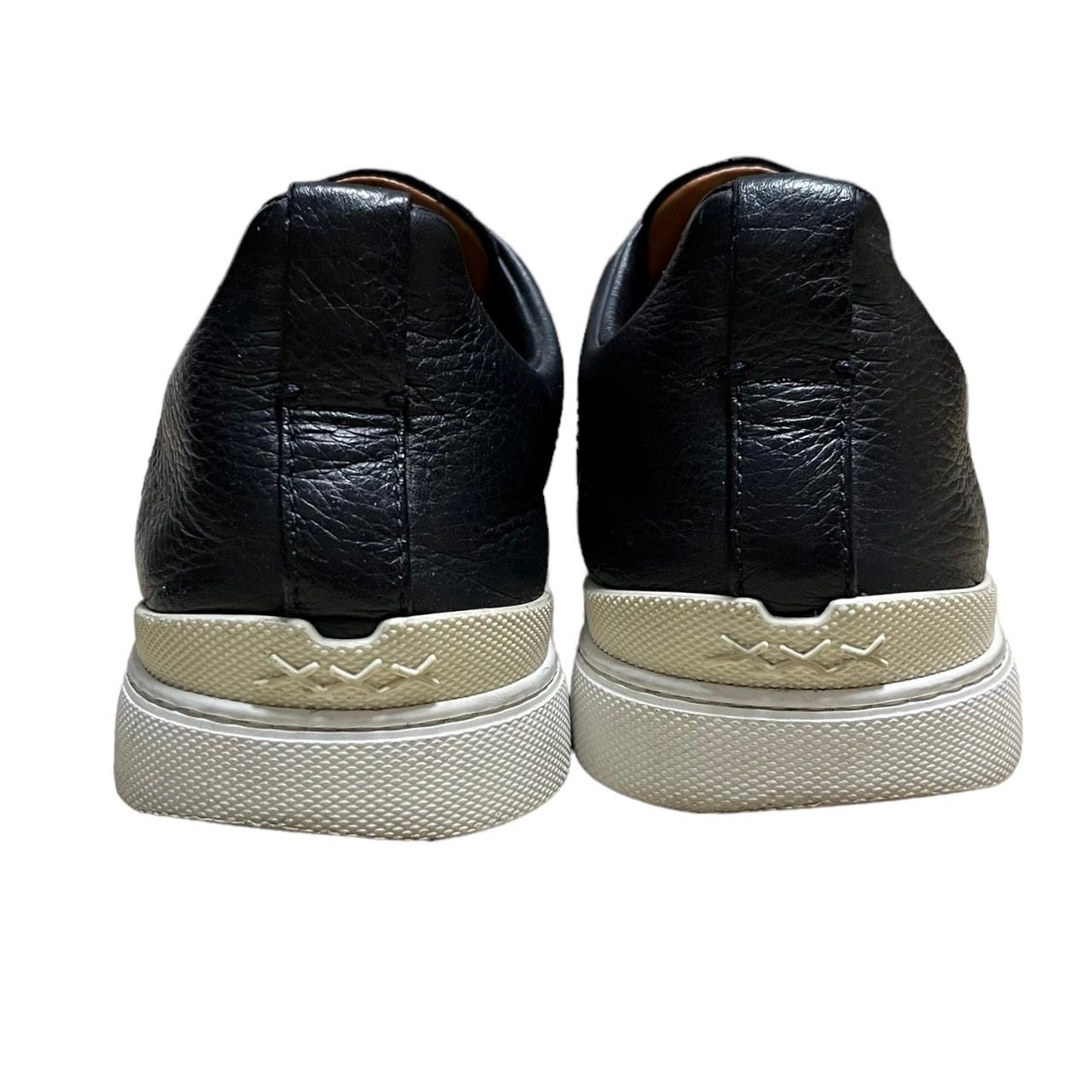 Ermenegildo Zegna エルメネジルドゼニア TRIPLE STITCH レザー 