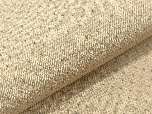 平和屋着物○本塩沢 蚊絣 正絹 逸品 未使用 CAAX5934gh 平和屋着物