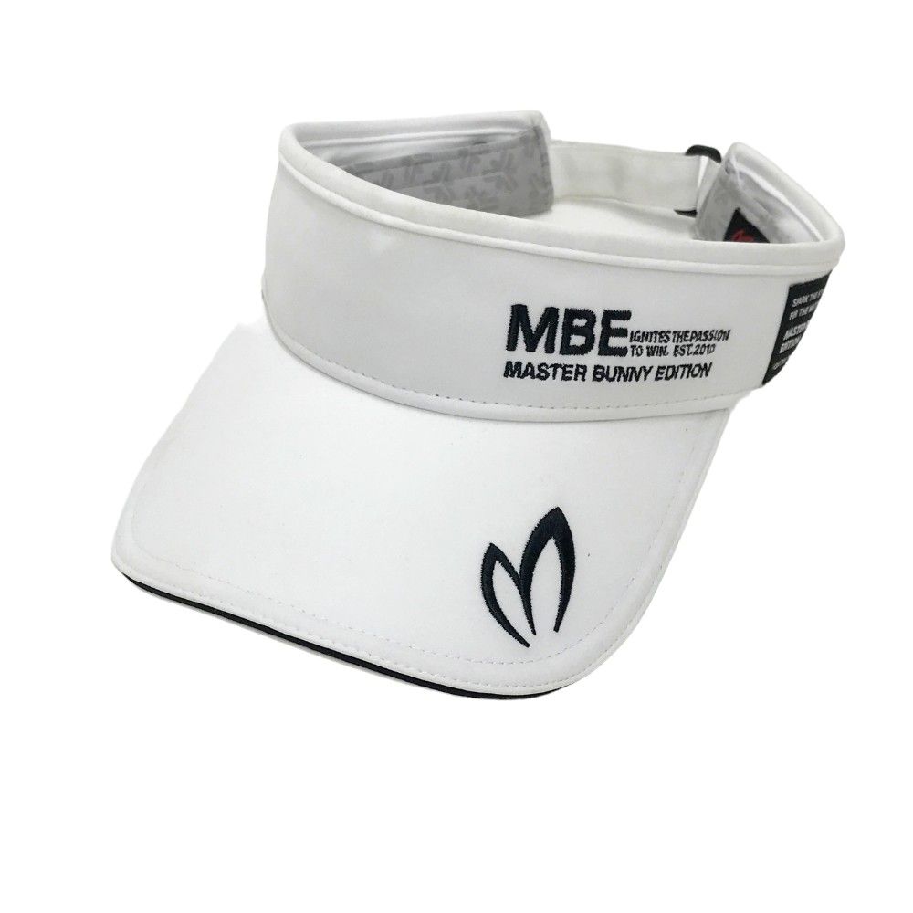 MASTER BUNNY EDITION バイザー ホワイト MASTER BUNNY EDITION