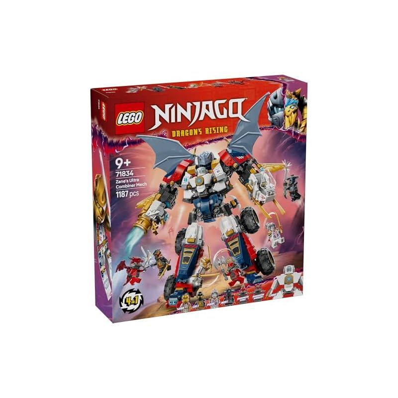 レゴ LEGO ニンジャゴー ドラゴン合体ウルトラメカスーツ おもちゃ 玩具 誕生日 プレゼント ブロック 男の子 女の子 子供 9歳 10歳 11歳 小学生 対戦 ロボット 1