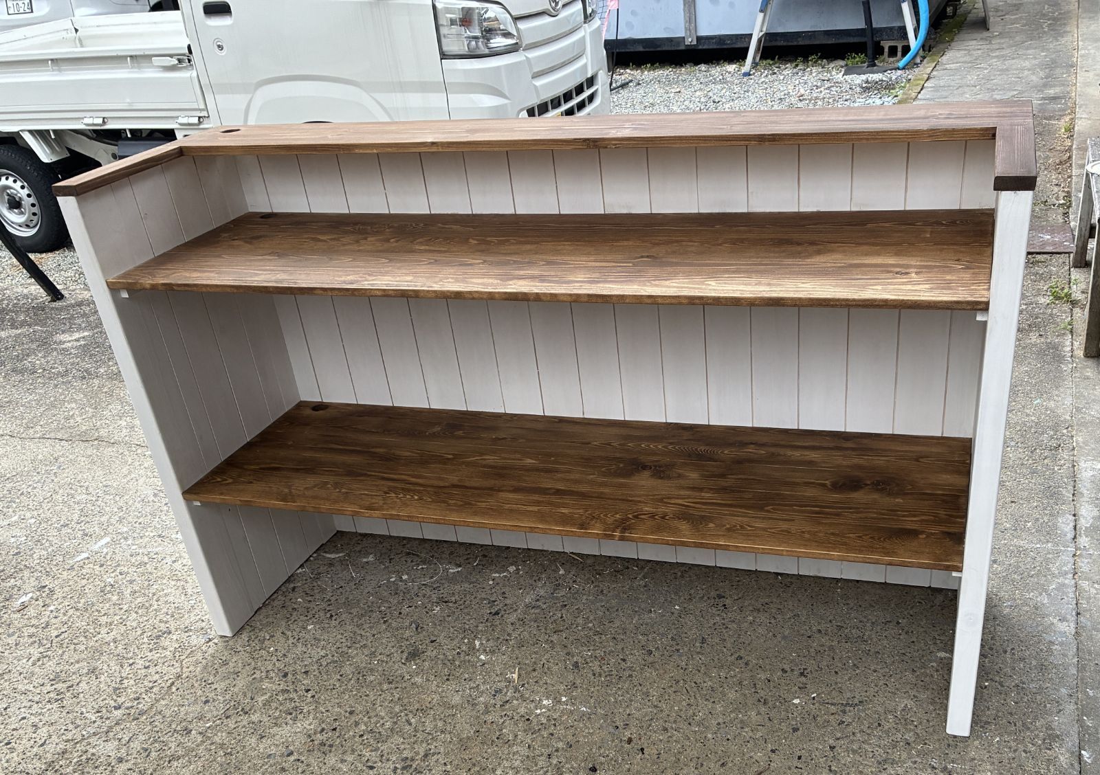 受付カウンターテーブル