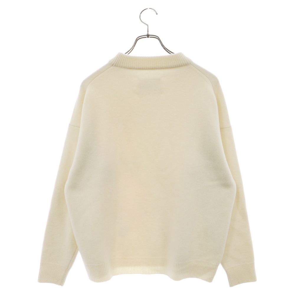 JIL SANDER (ジルサンダー) タイガーモチーフ クルーネック ウール 