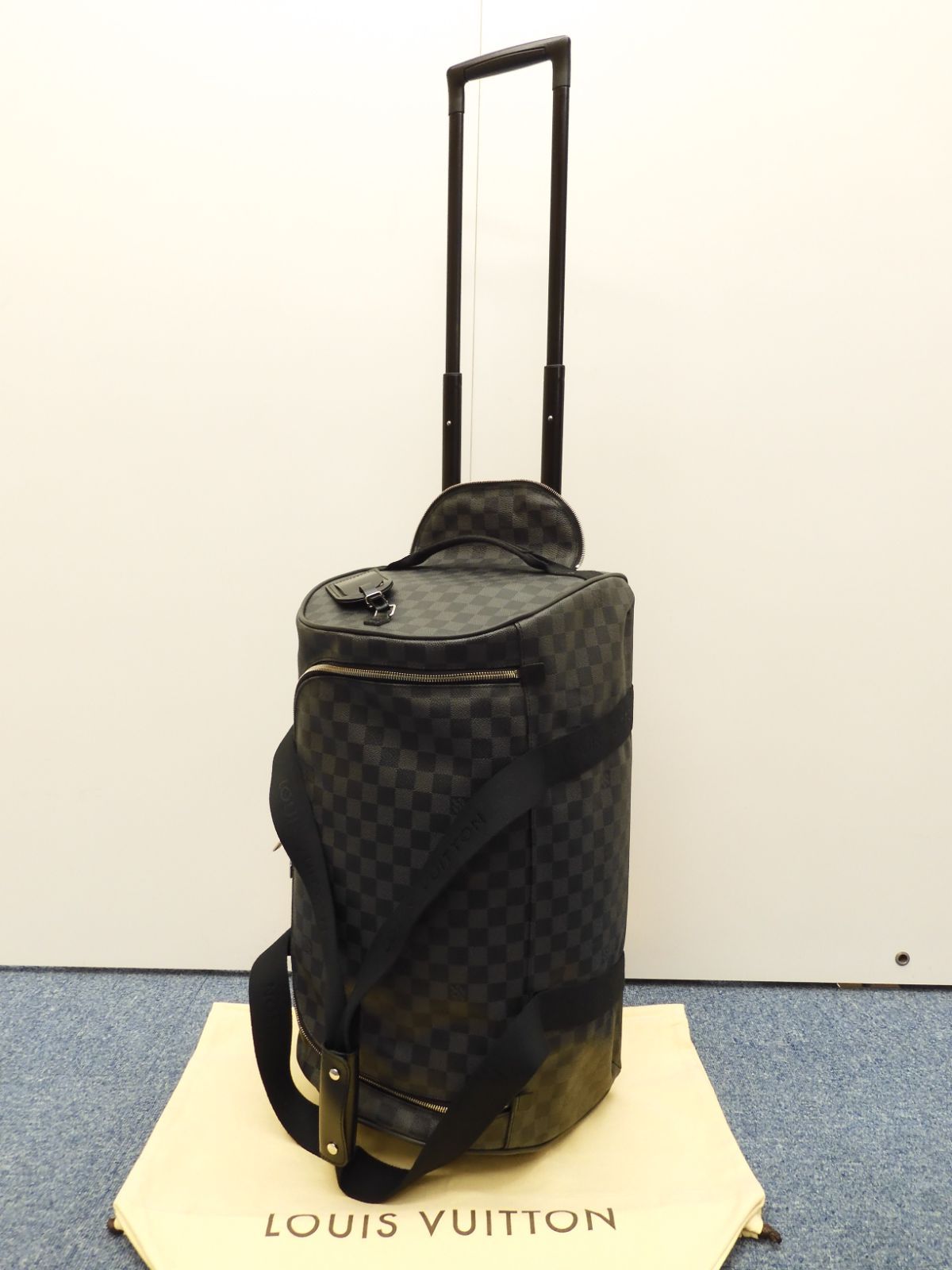 ルイヴィトン ネオエオール55N23000ダミエグラフィット旅行用キャリーバッグ