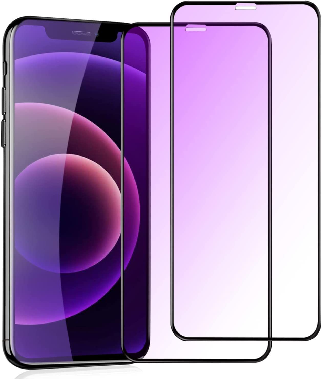 【ブルーライトカット】iPhoneXS ガラス保護フィルム iPhone11PRO ガラスフィルム ブルーライト 全面保護【2枚】 アイフォンX/XS/11pro 保護フィルム iPhone10/10S 保護ガラス iphone X 画面保護シート 【