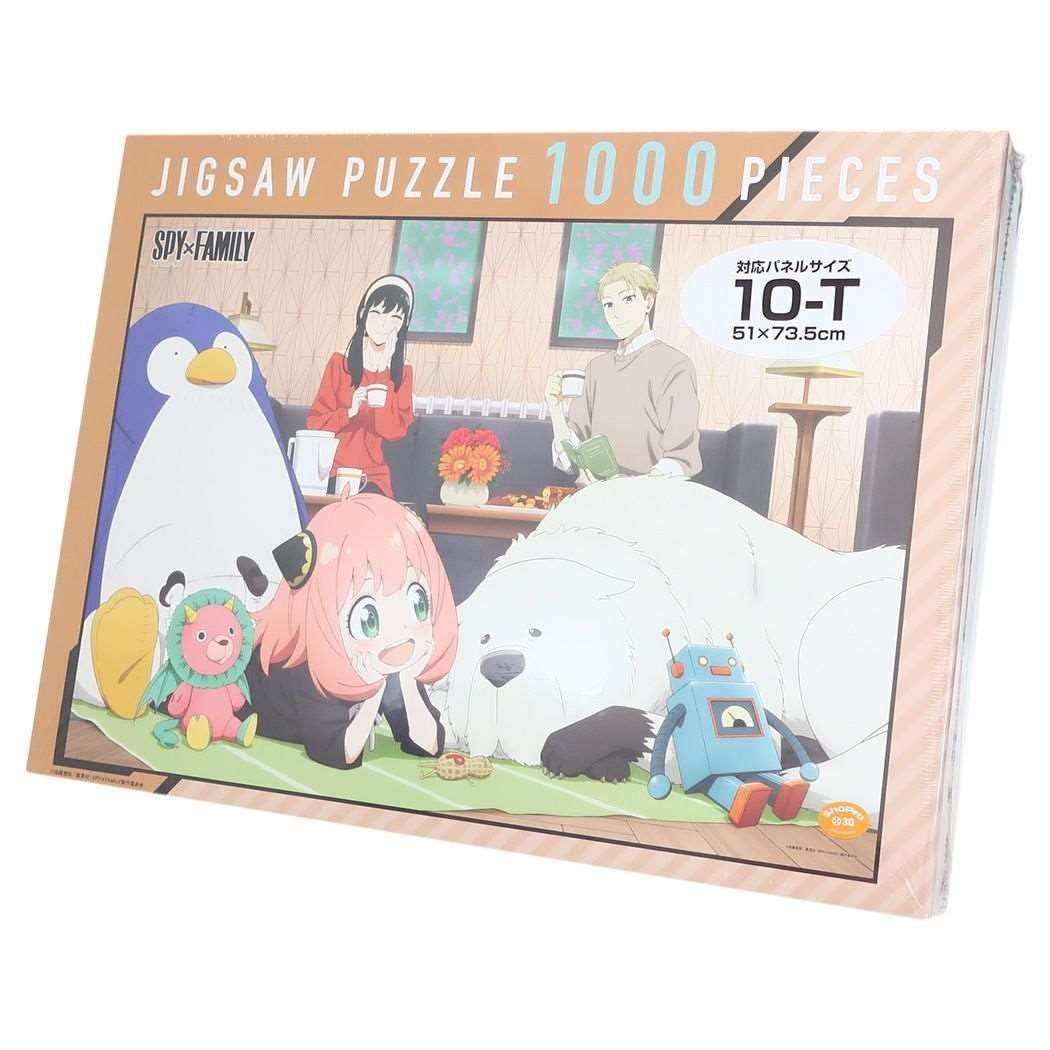 【数量限定】くつろぎのひととき 1000ピース フォージャー家 510×735mm SPY×FAMILY 紙 エンスカイ(ENSKY) 1000T-366