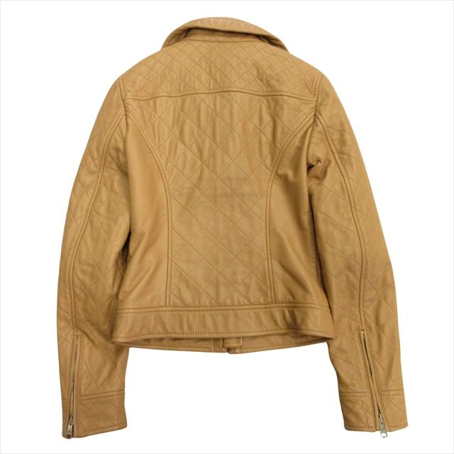 ドルガバ DOLCE&GABBANA キルティング シングル ライダース ジャケット 