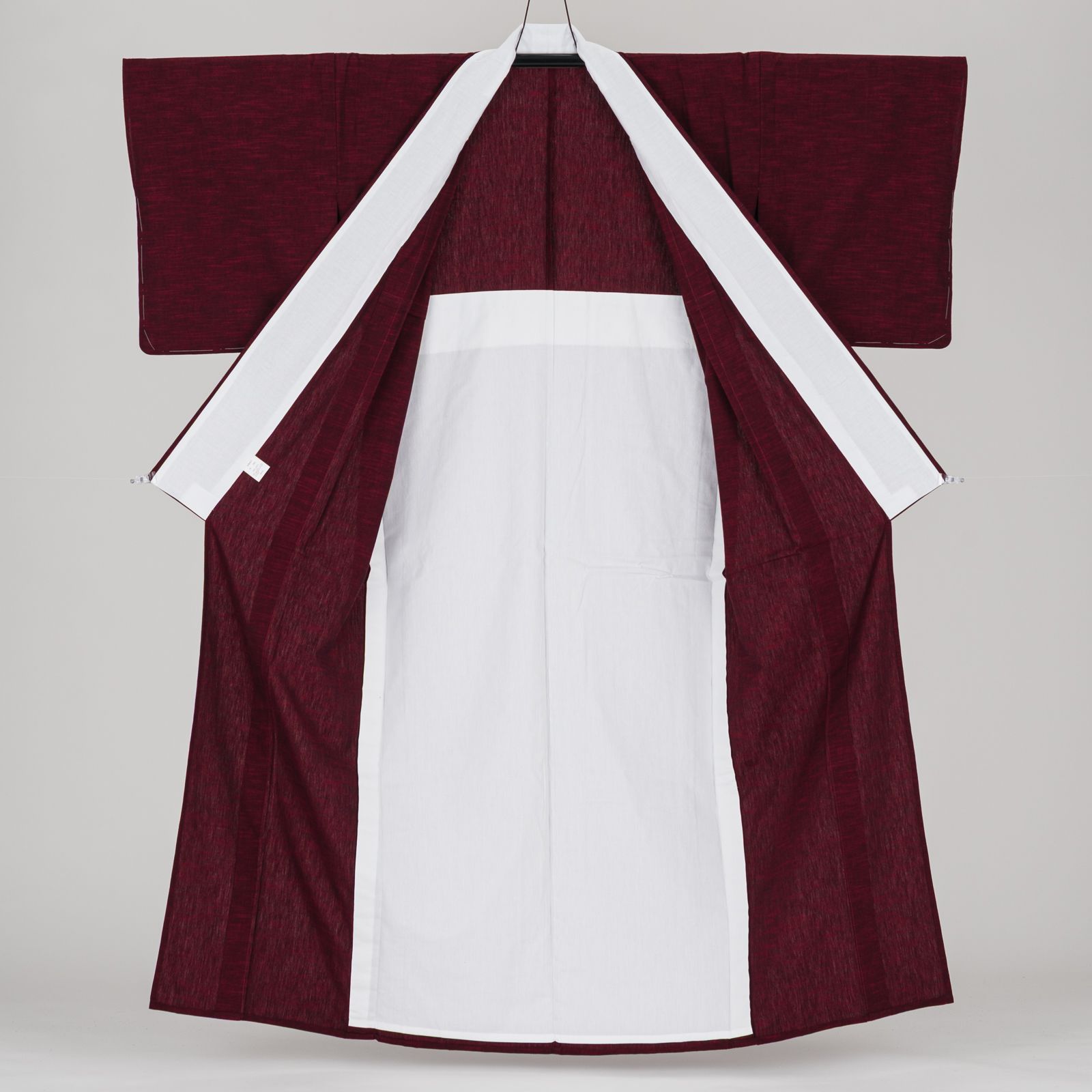 新品 久留米絣 無地 赤 - メルカリ